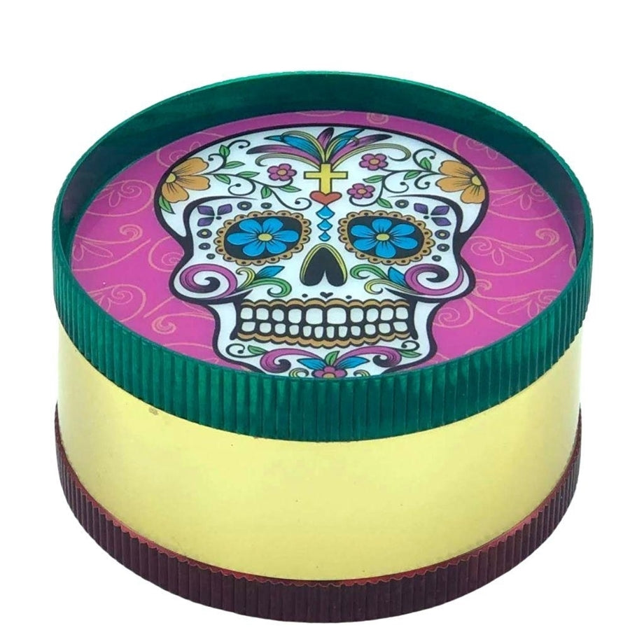 Grinder - Sugar Skull - 52mm 3 Piece
