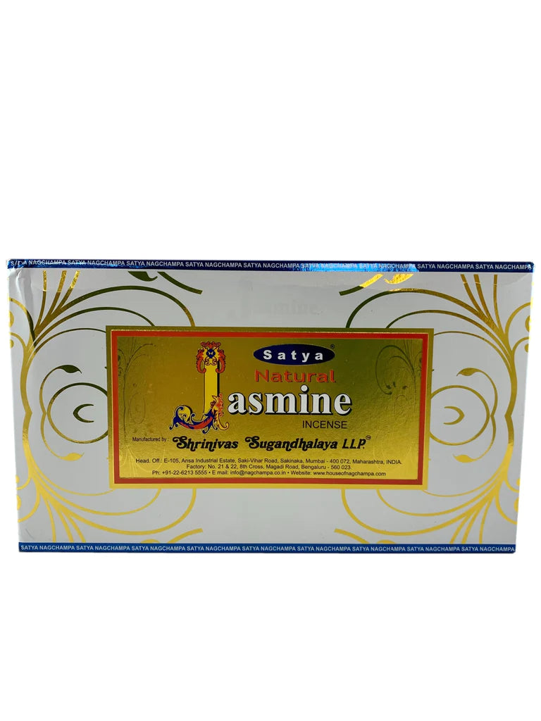 SATYA NATURAL JASMINE INCENSE