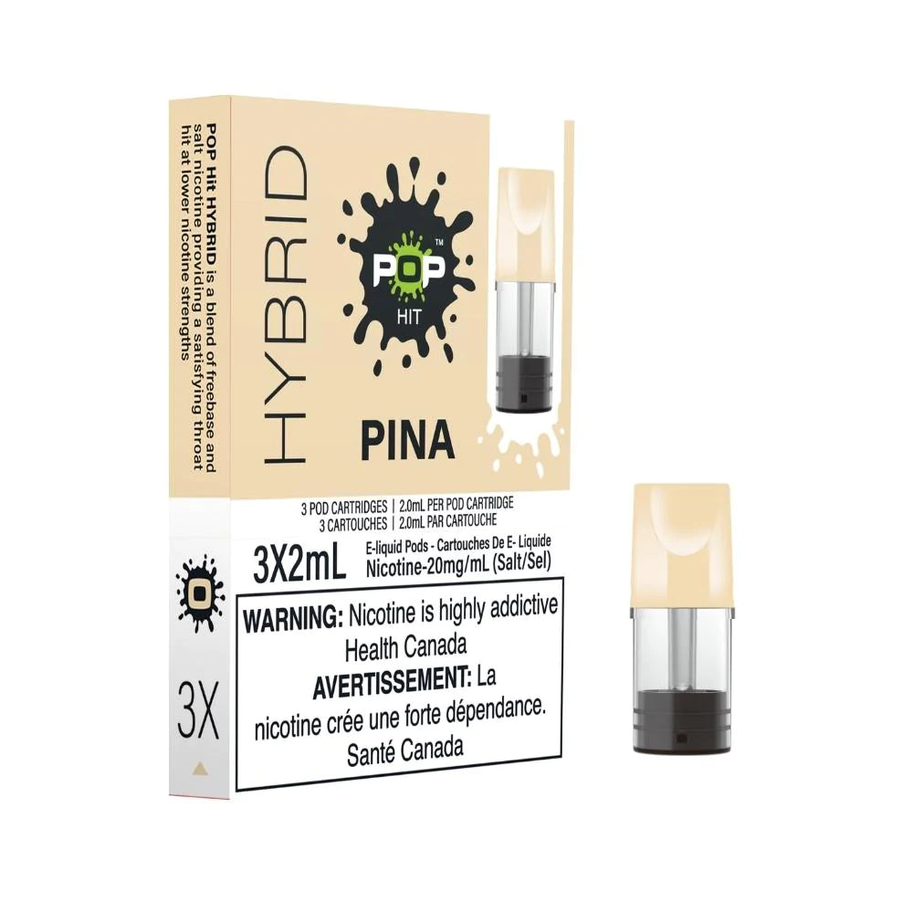 PINA - Pop Hit Hybrid - 20mg - 5pc/Carton - EXCISED