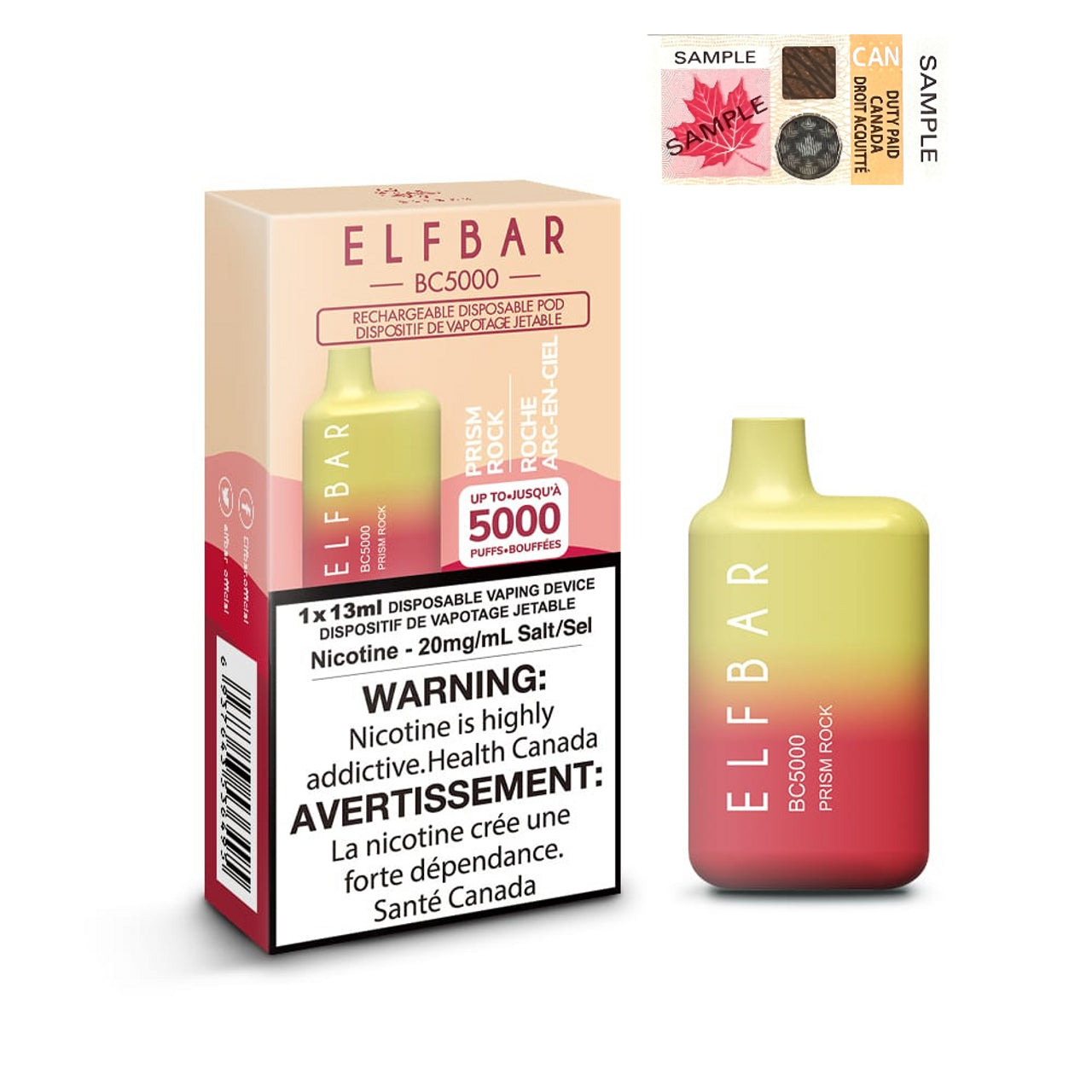 Prism Rock - ELF Bar 5000 - 10ct - EXCISED Prism Rock - ELF Bar 5000 - 10ct - EXCISED