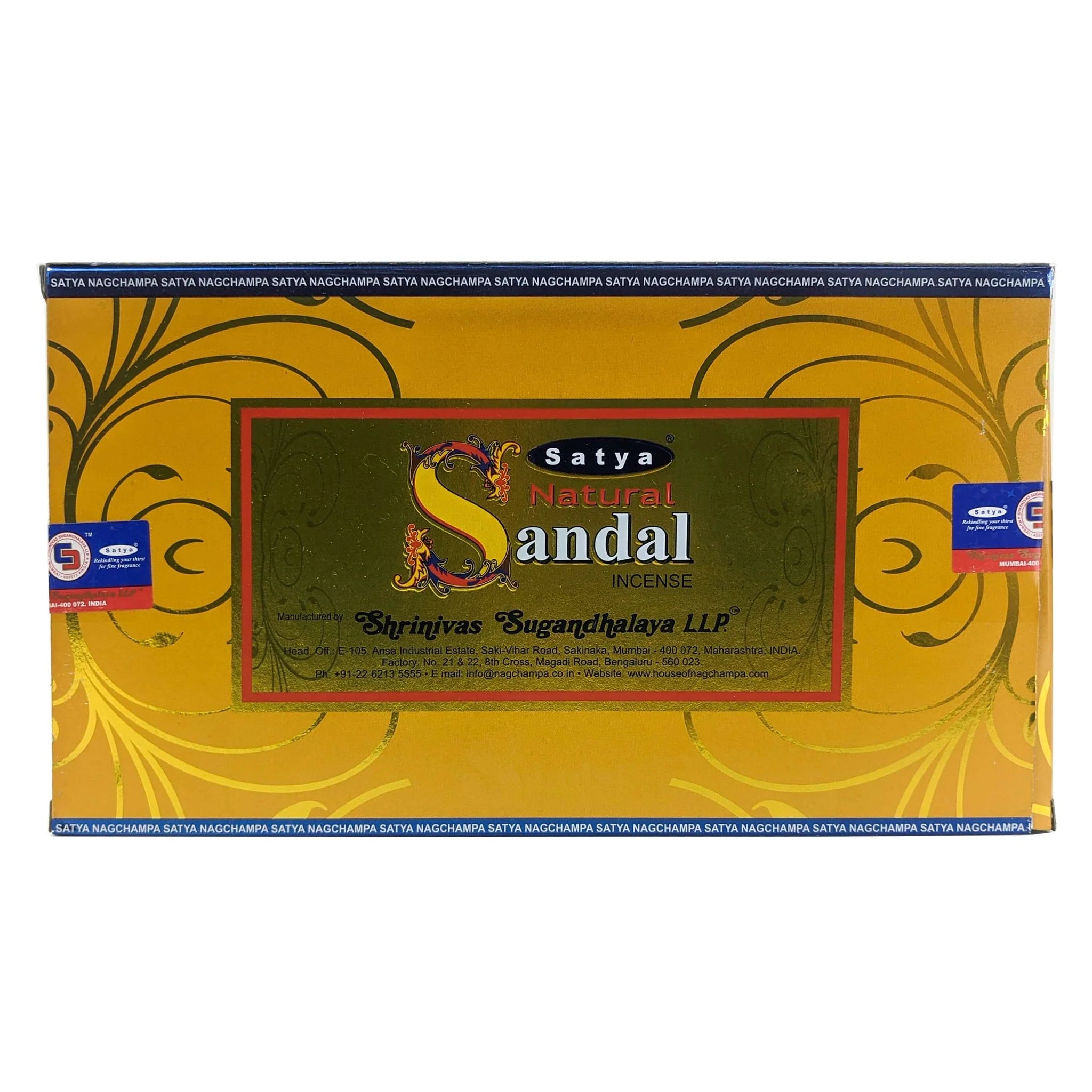SATYA NATURAL SANDAL INCENSE
