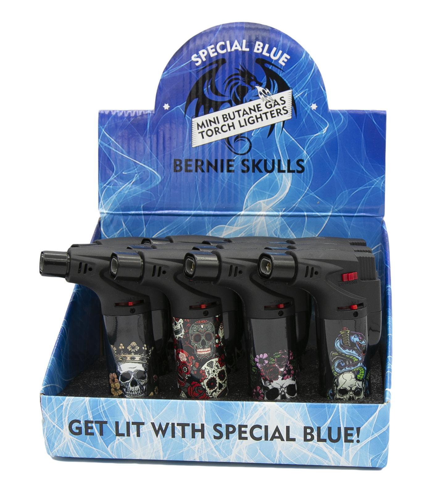 SPECIAL BLUE - BERNIE SKULLS