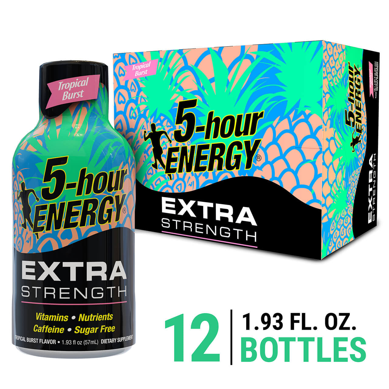 Tropical Burst Flavor - Extra Strength 5-hour ENERGY® Shots