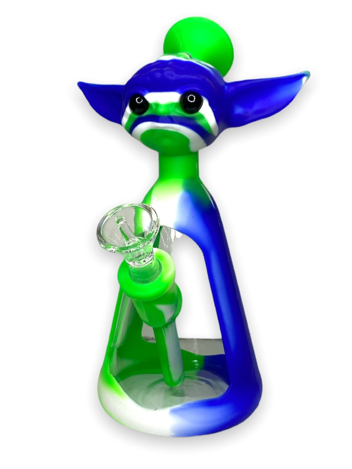 Yoda Design - Silicone Bong - 8" - Assorted