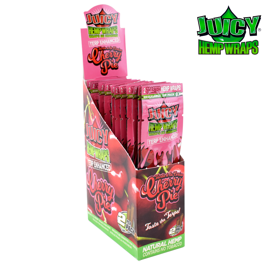 JUICY JAY HEMP WRAPS - CHERRY PIE