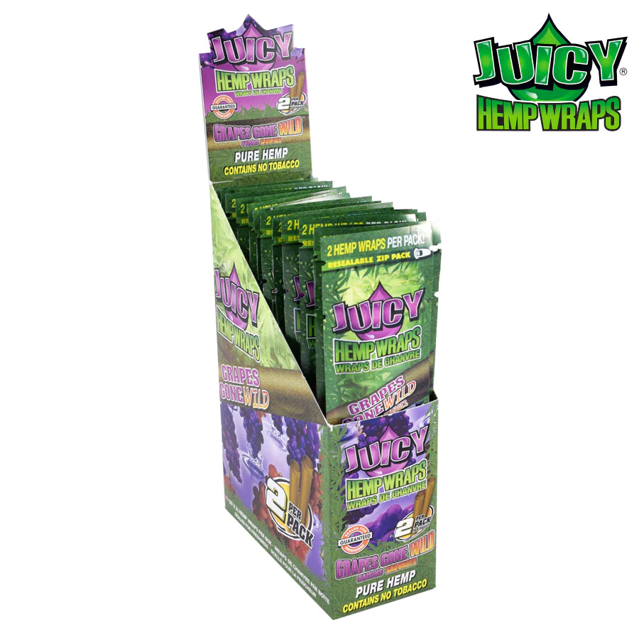 JUICY JAY HEMP WRAPS - GRAPES GONE WILD
