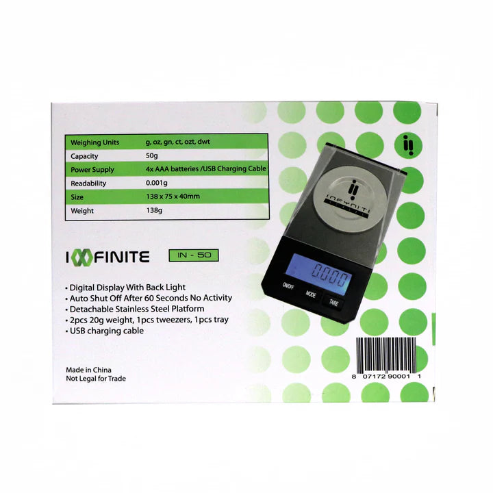 Infyniti Digital Scale, 50g x 0.001g