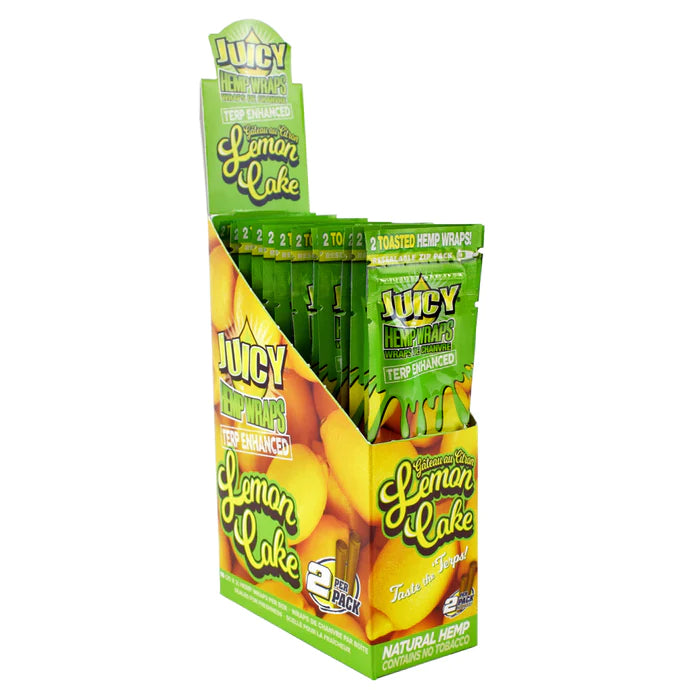 JUICY JAY HEMP WRAPS - LEMON CAKE