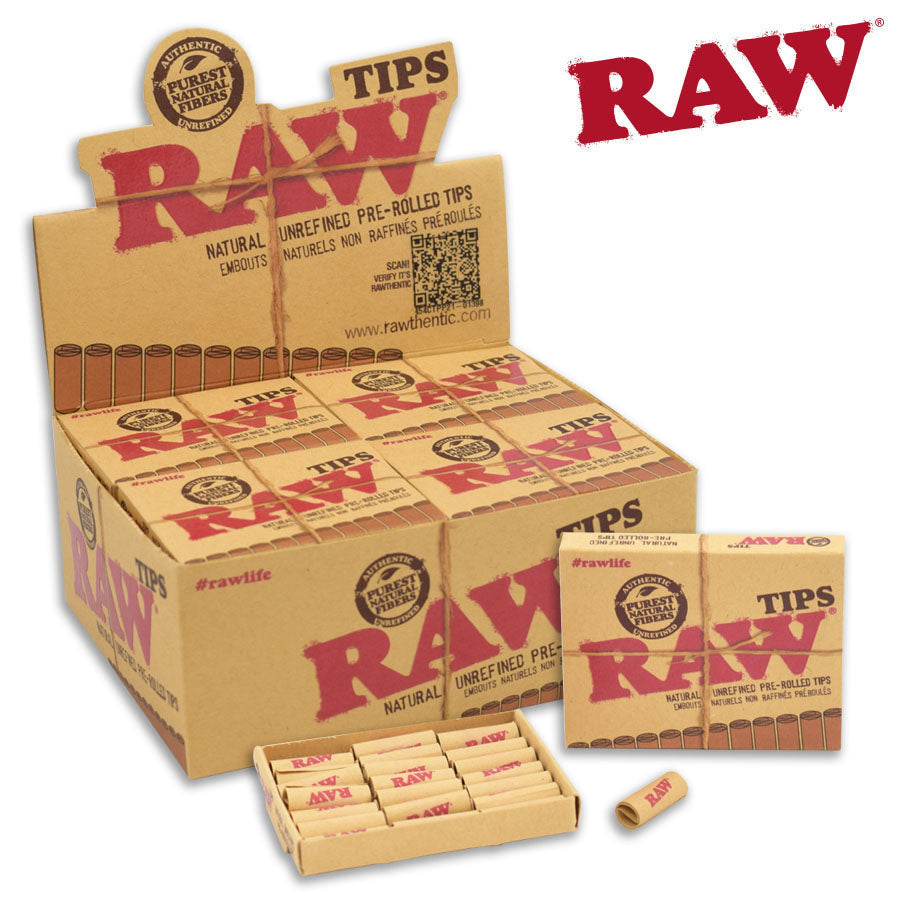 RAW Classic Tips - Natural Unrefined