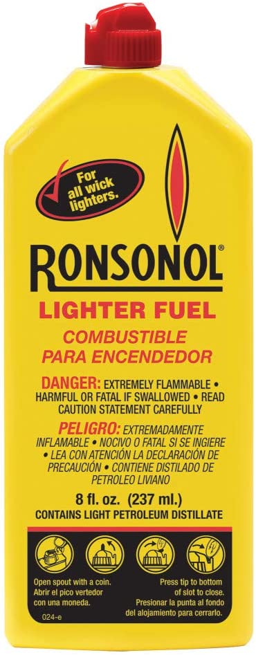 RONSONOL LIGHTER FUEL - 8oz - 12pk