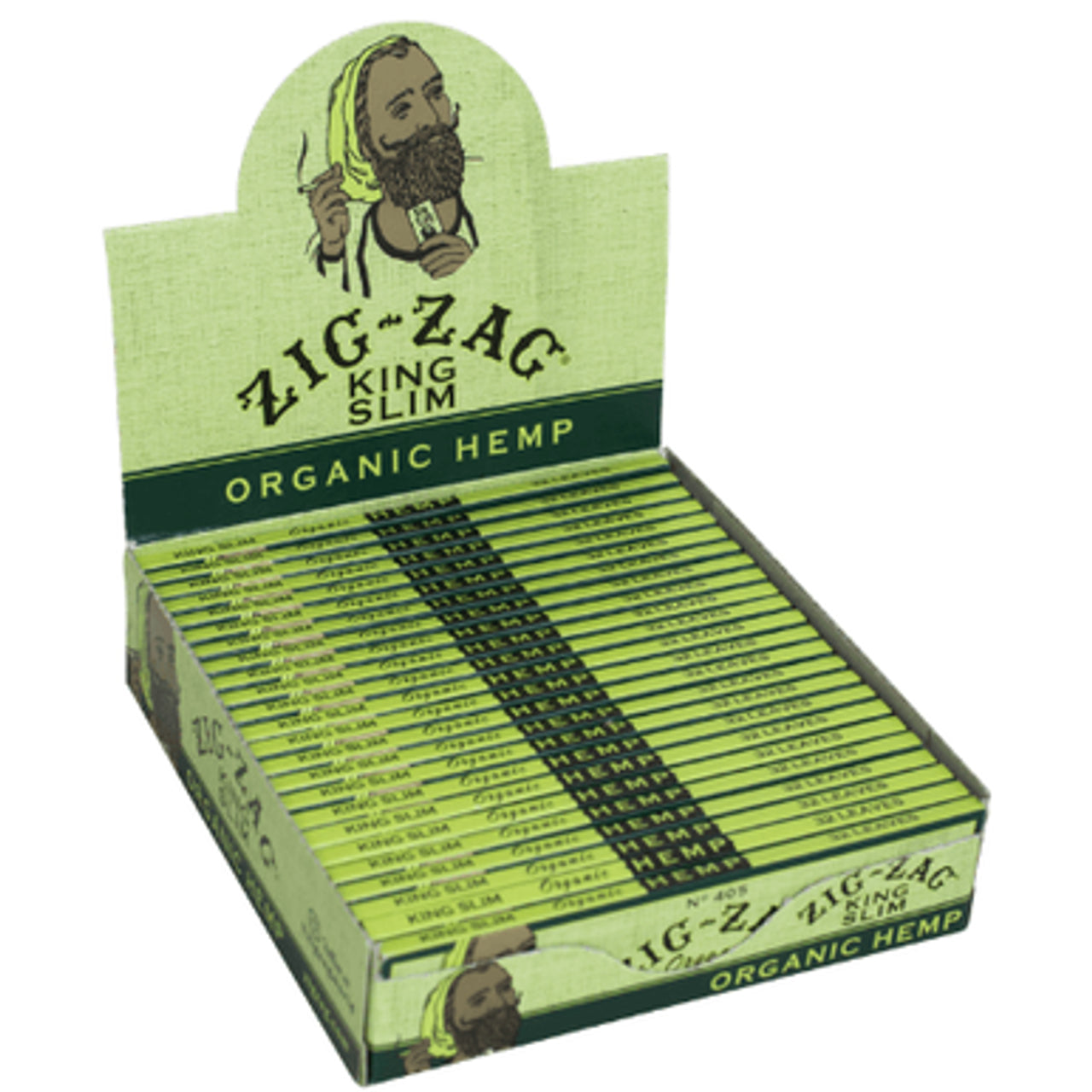 Zig Zag - Organic Hemp - KS Slim Papers - 24ct