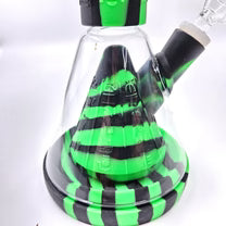14" Silicone and Glass - Volcano Bong