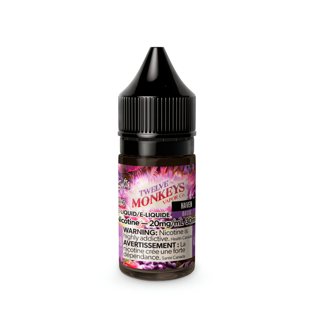 Twelve Monkeys - HAVEN (Salt 30mL)