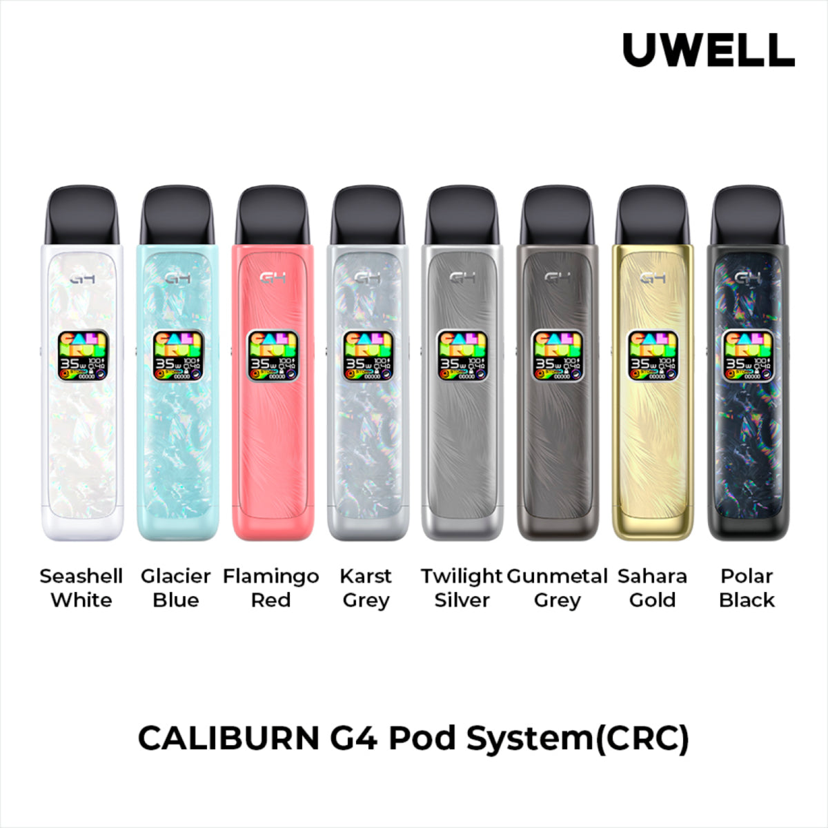 Uwell Caliburn G4 - Open Pod Kit 2mL [CRC Version]