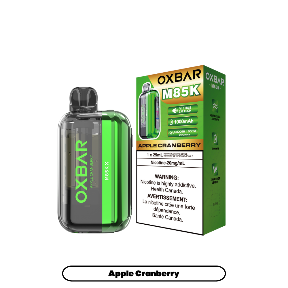 Apple Cranberry - OXBAR M85K - 20mg - 4pc/box - [ON]
