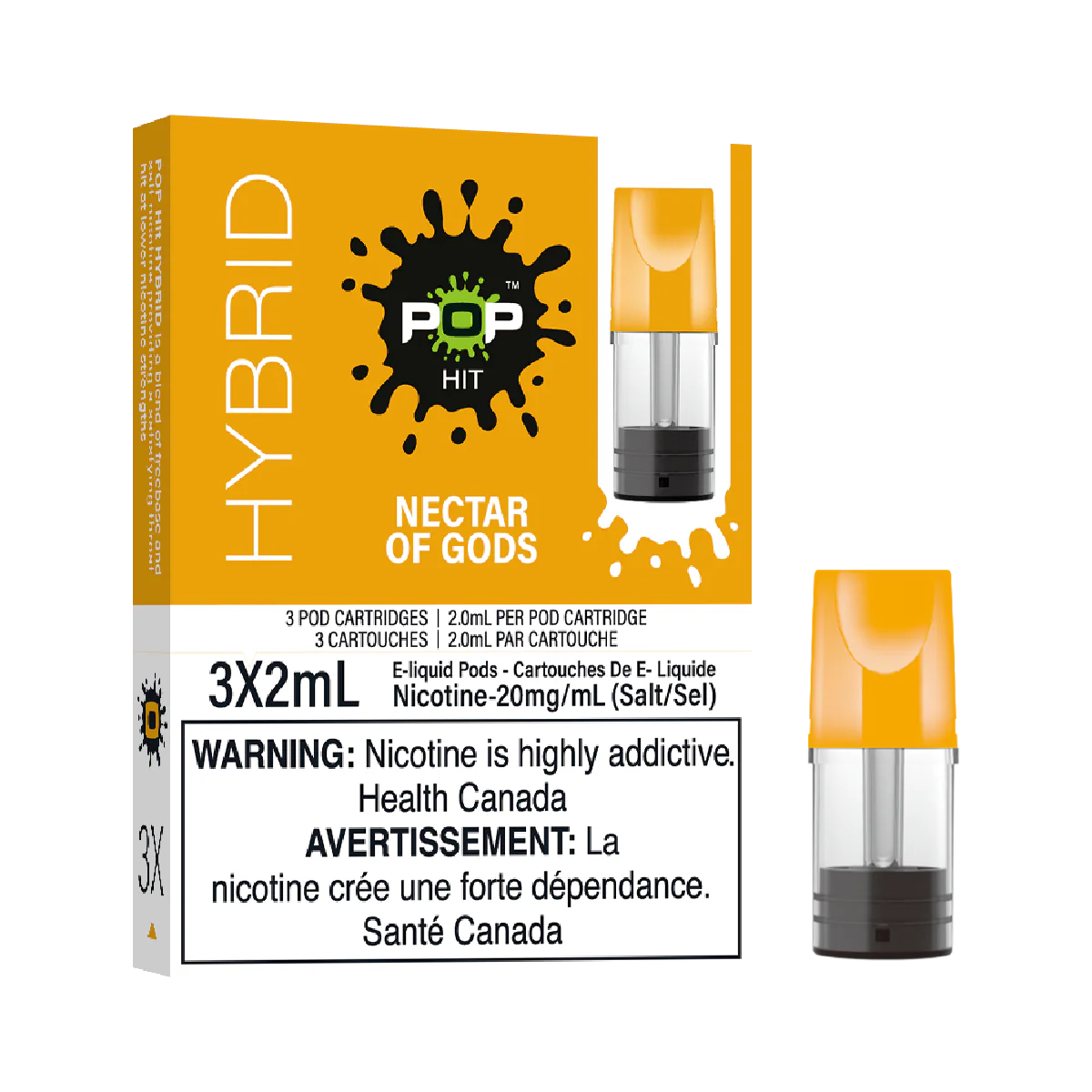 NECTAR OF GODS - Pop Hit Hybrid - 20mg - 5pc/Carton - [FED]