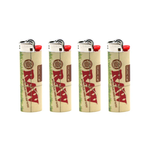 BIC x RAW - Organic Hemp - Lighters - Tray of 50