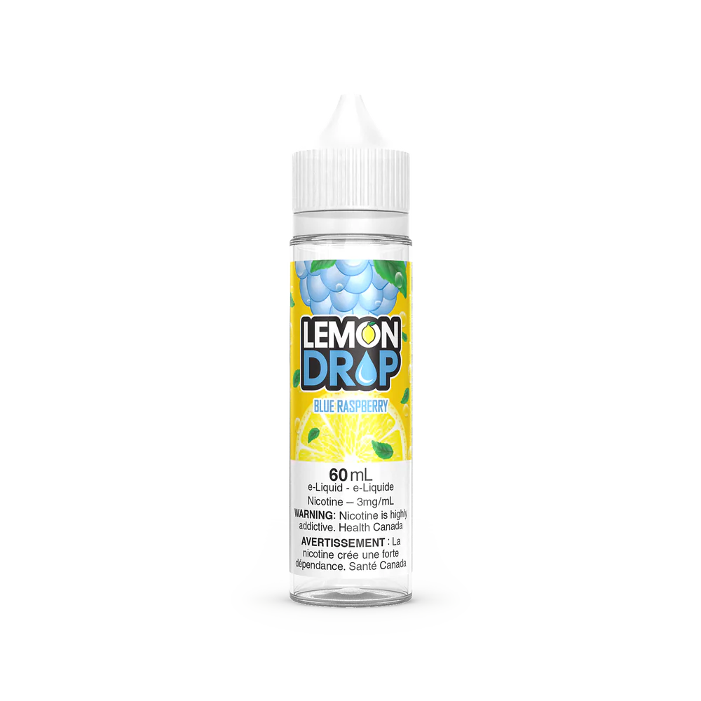 BLUE RASPBERRY - Lemon Drop 60ml - FREE BASE - E-Liquid [ON]