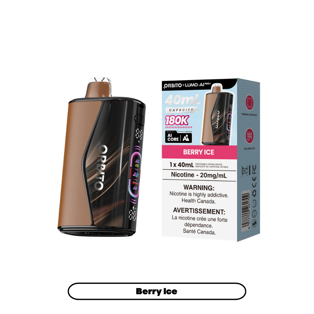 Berry Ice - Orbito Lumo AI Pro+ 180K - 20mg - 4pc/box - [ON]