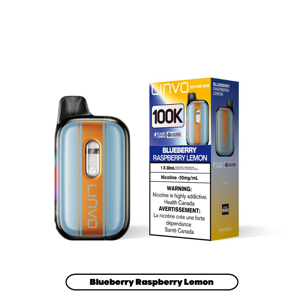 Blueberry Raspberry Lemon - LINVO Beyond 100K - 20mg - 4pc/box - [ON]