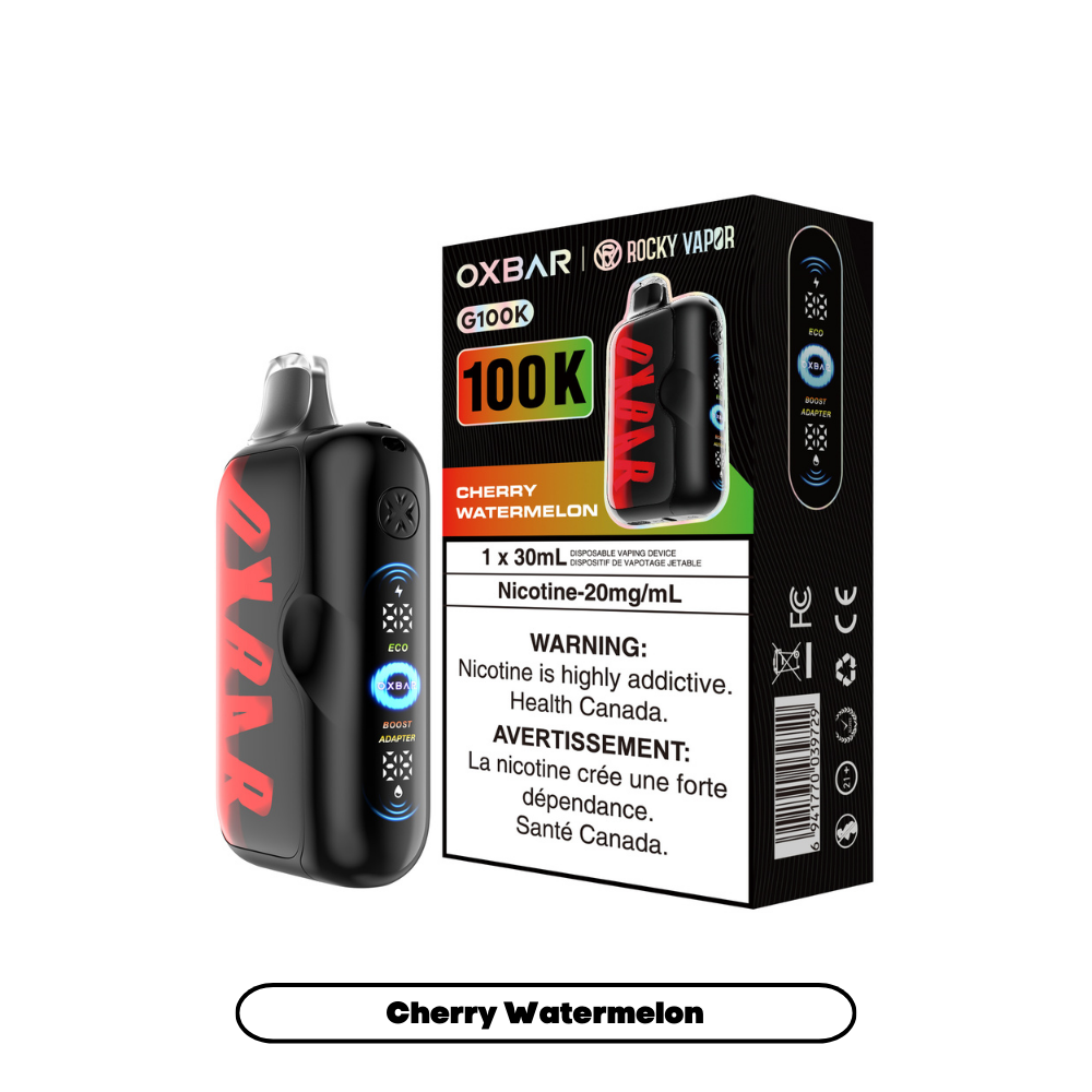 CHERRY WATERMELON - OXBAR G100K - 20mg - 4pc/box - [ON]