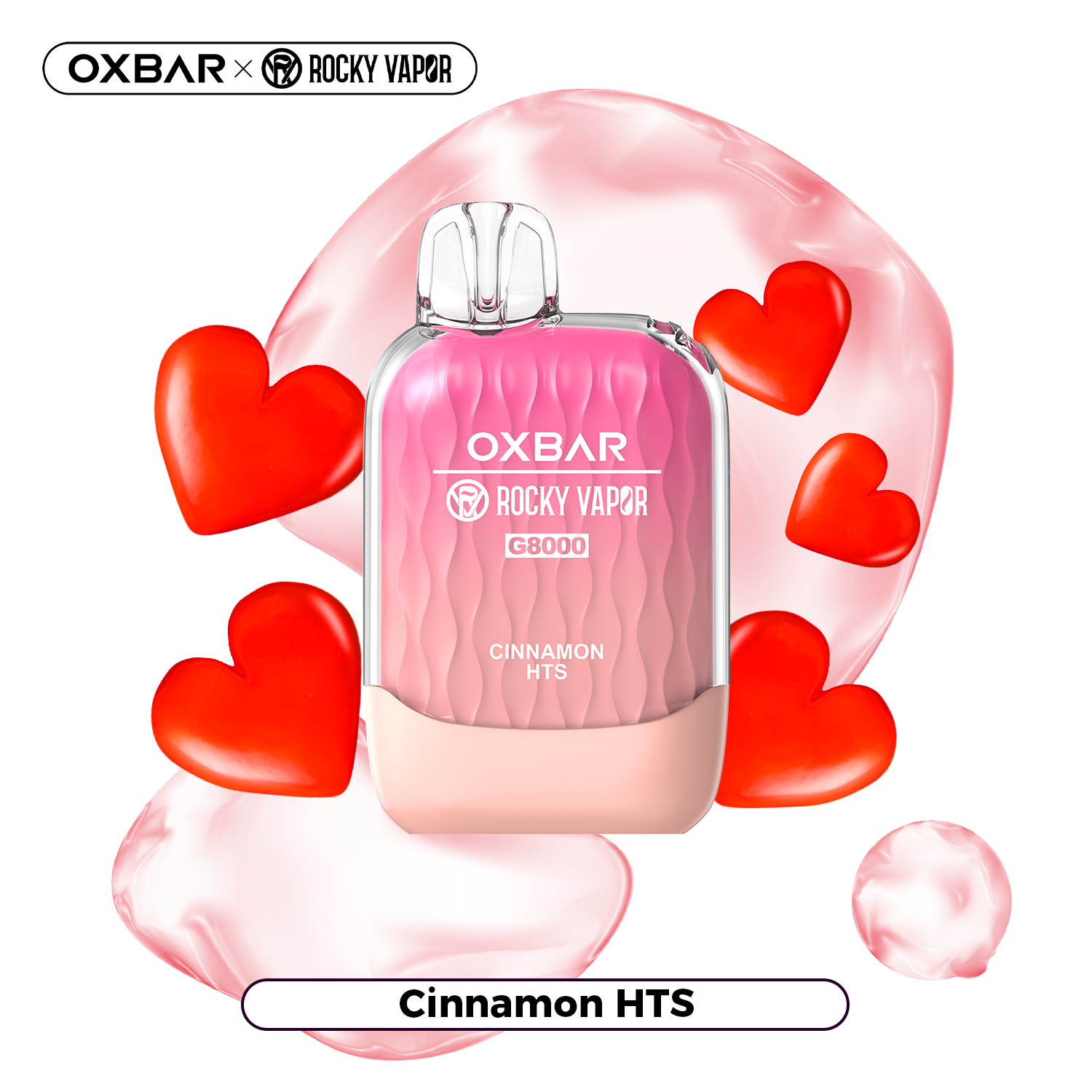 Cinnamon HTS - OXBAR G8000 - 20mg - 5pc/box