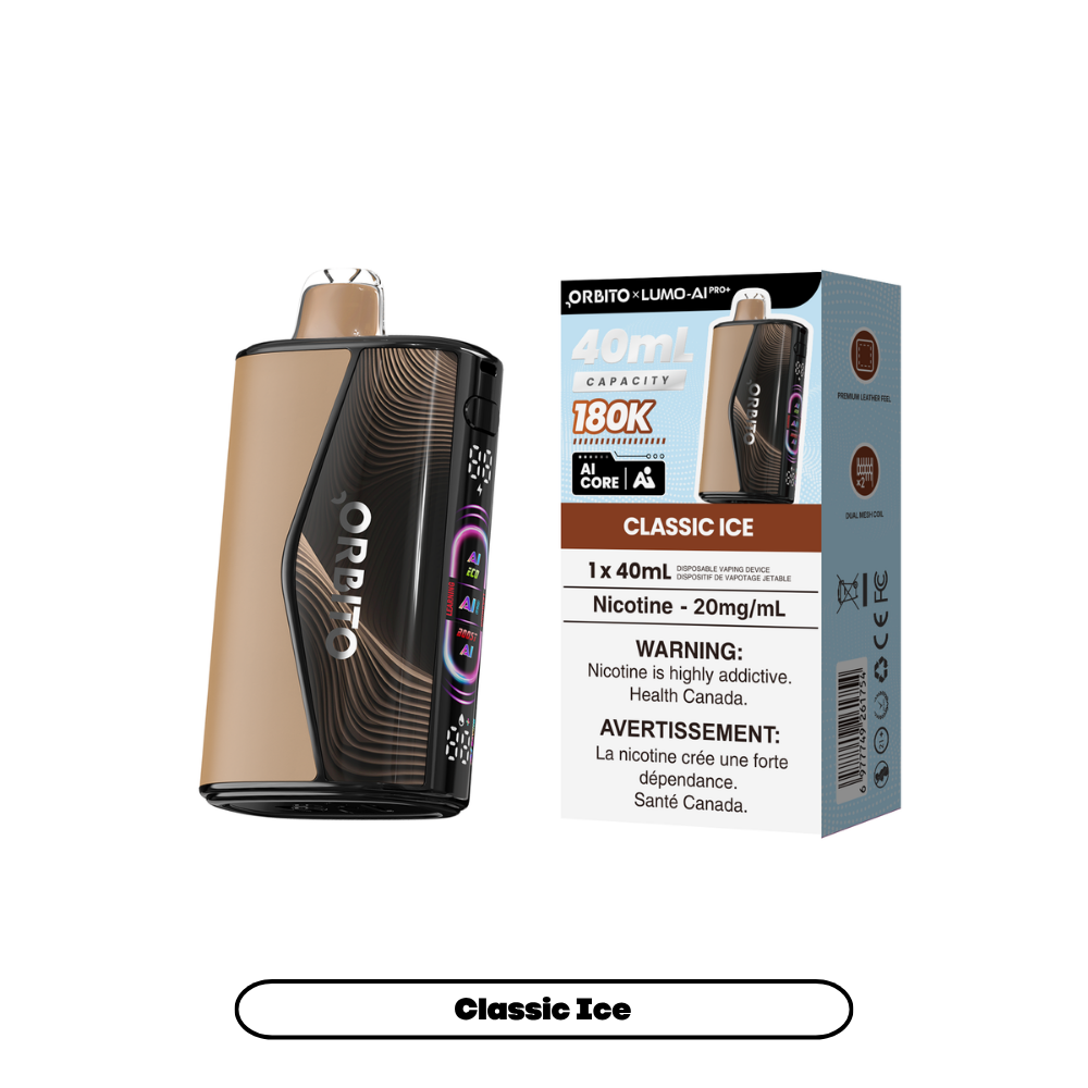 Classic Ice - Orbito Lumo AI Pro+ 180K - 20mg - 4pc/box - [ON]