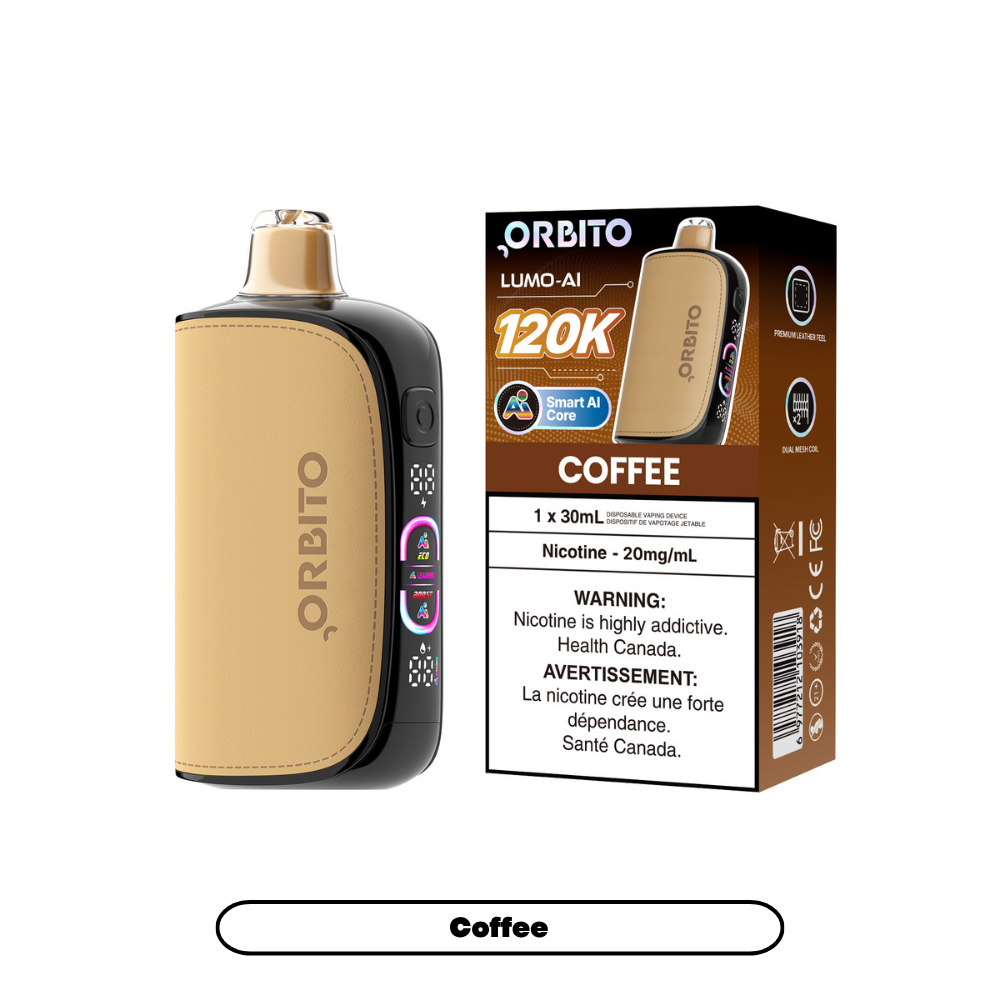 COFFEE - Orbito Lumo AI 120K - 20mg - 4pc/box - [ON]