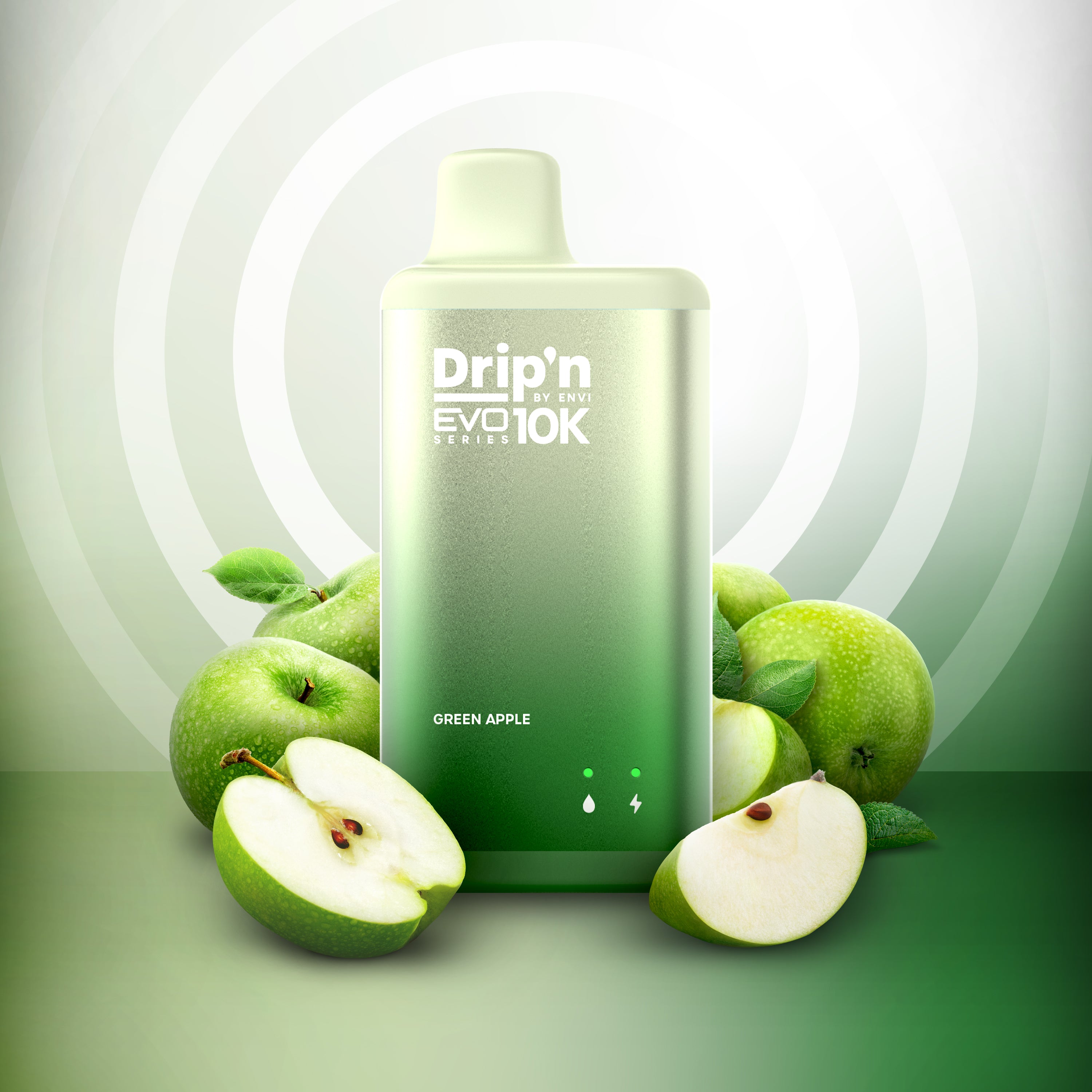 Green Apple - Drip'n by Envi EVO 10K - 5pc/Carton