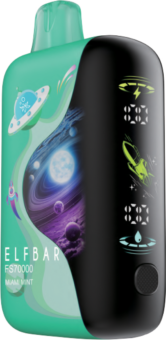 MIAMI MINT- Elf Bar FS70K Disposable Vape - 4ct - [ON]