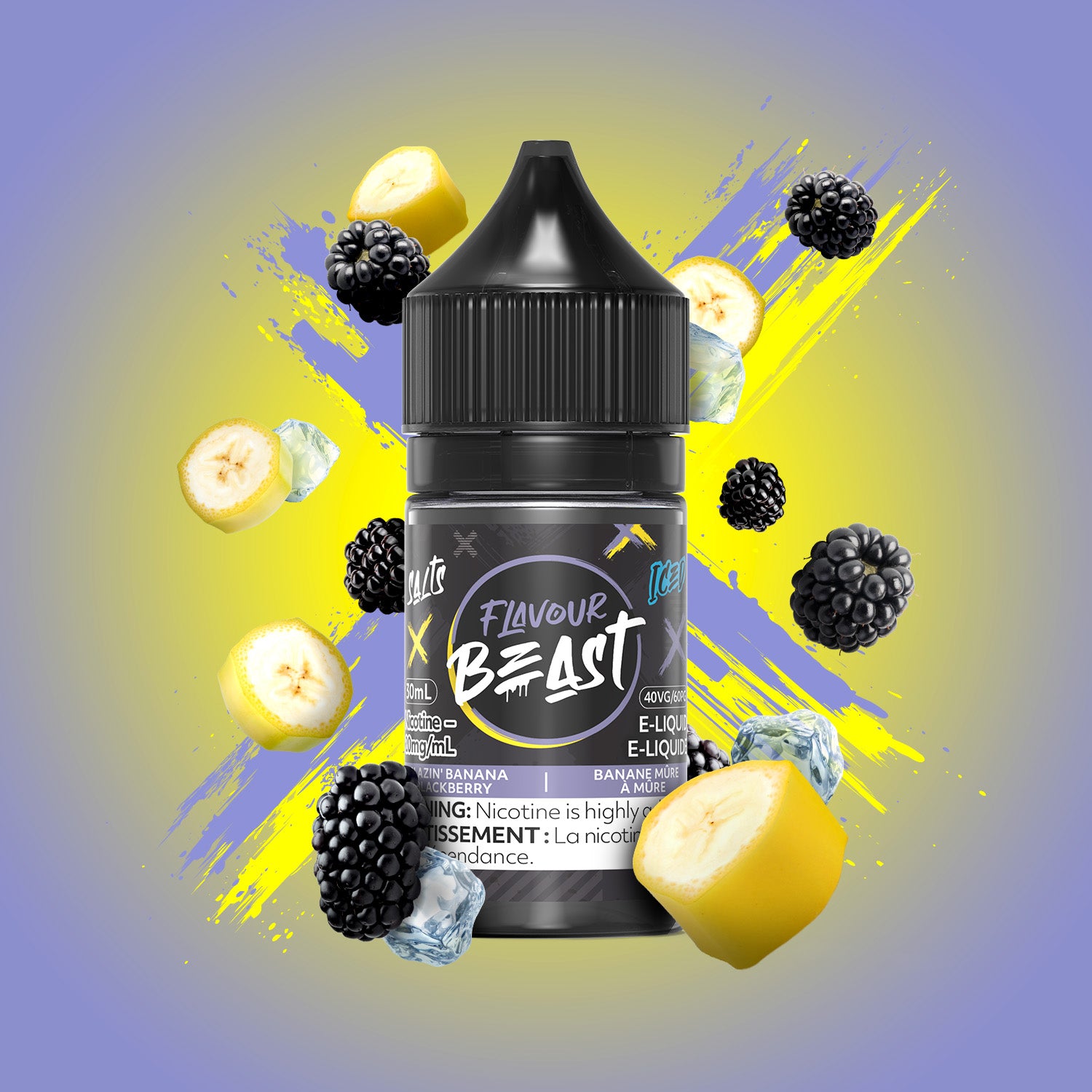 Blazin Banana Blackerry - Flavour Beast E-Liquid - 30ml