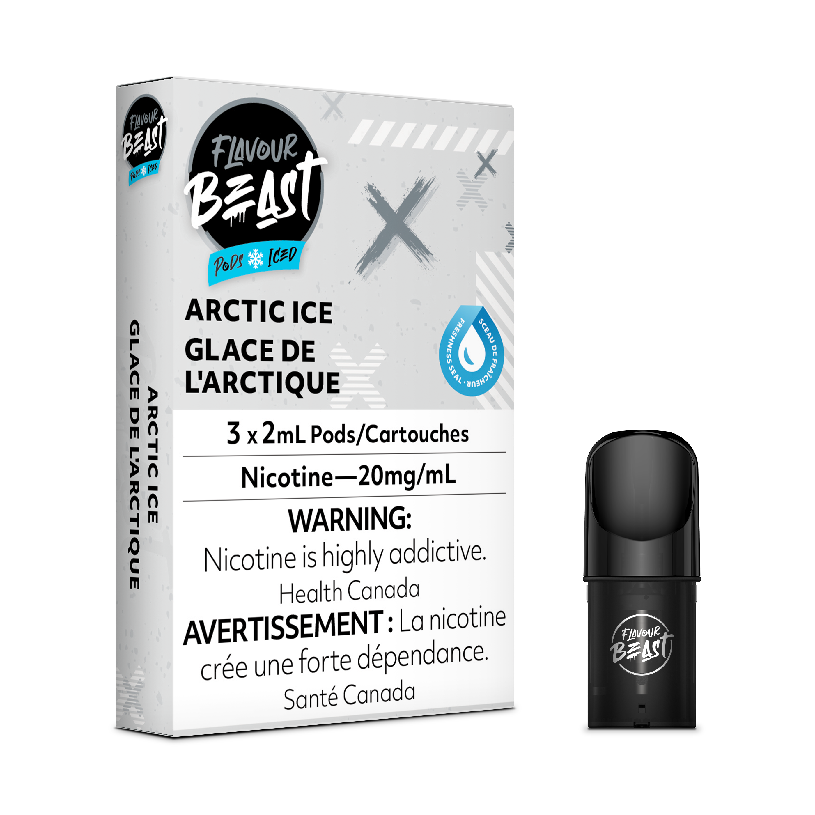Arctic Ice - Flavour Beast Pod Pack - 20mg - EXCISED