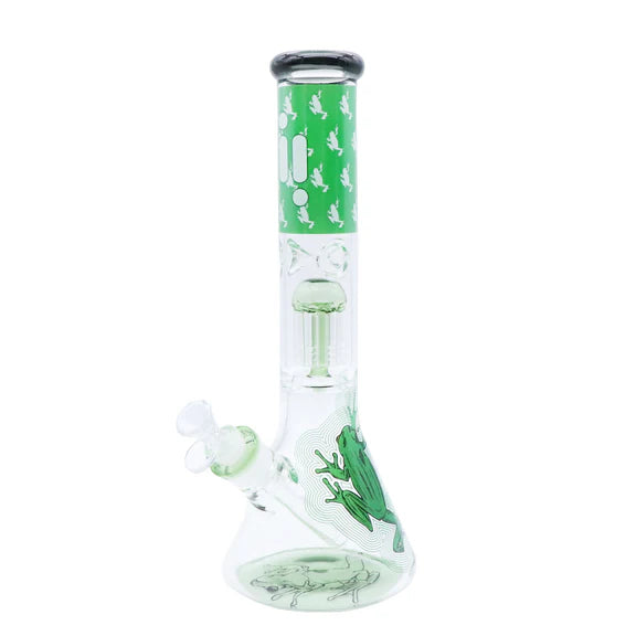 14" Untamed Collection, Frog 12 Arm Perk, Ice Catcher Waterpipe