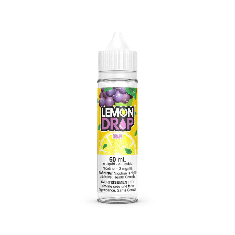 GRAPE - Lemon Drop 60ml - FREE BASE - E-Liquid [ON]