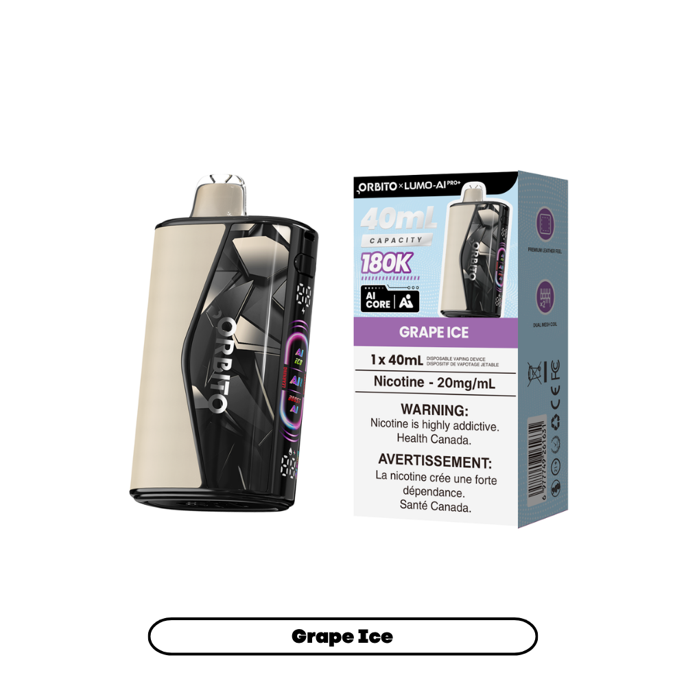 Grape Ice - Orbito Lumo AI Pro+ 180K - 20mg - 4pc/box - [ON]