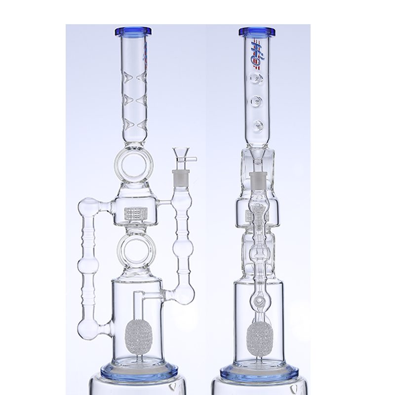 H2O-24 - Glass Water Pipe - 22"