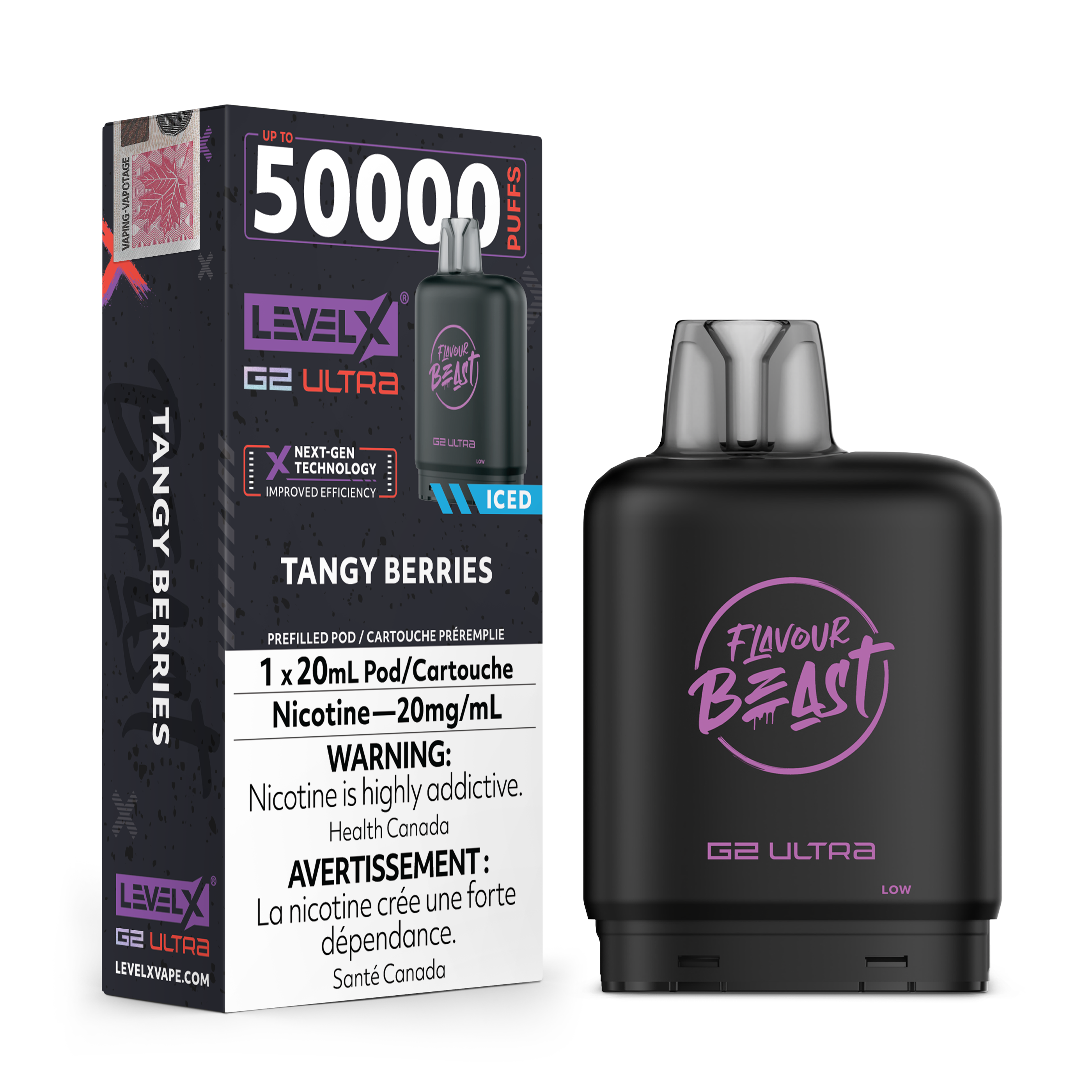 TANGY BERRIES - Level X Flavour Beast G2 Ultra - [ON]