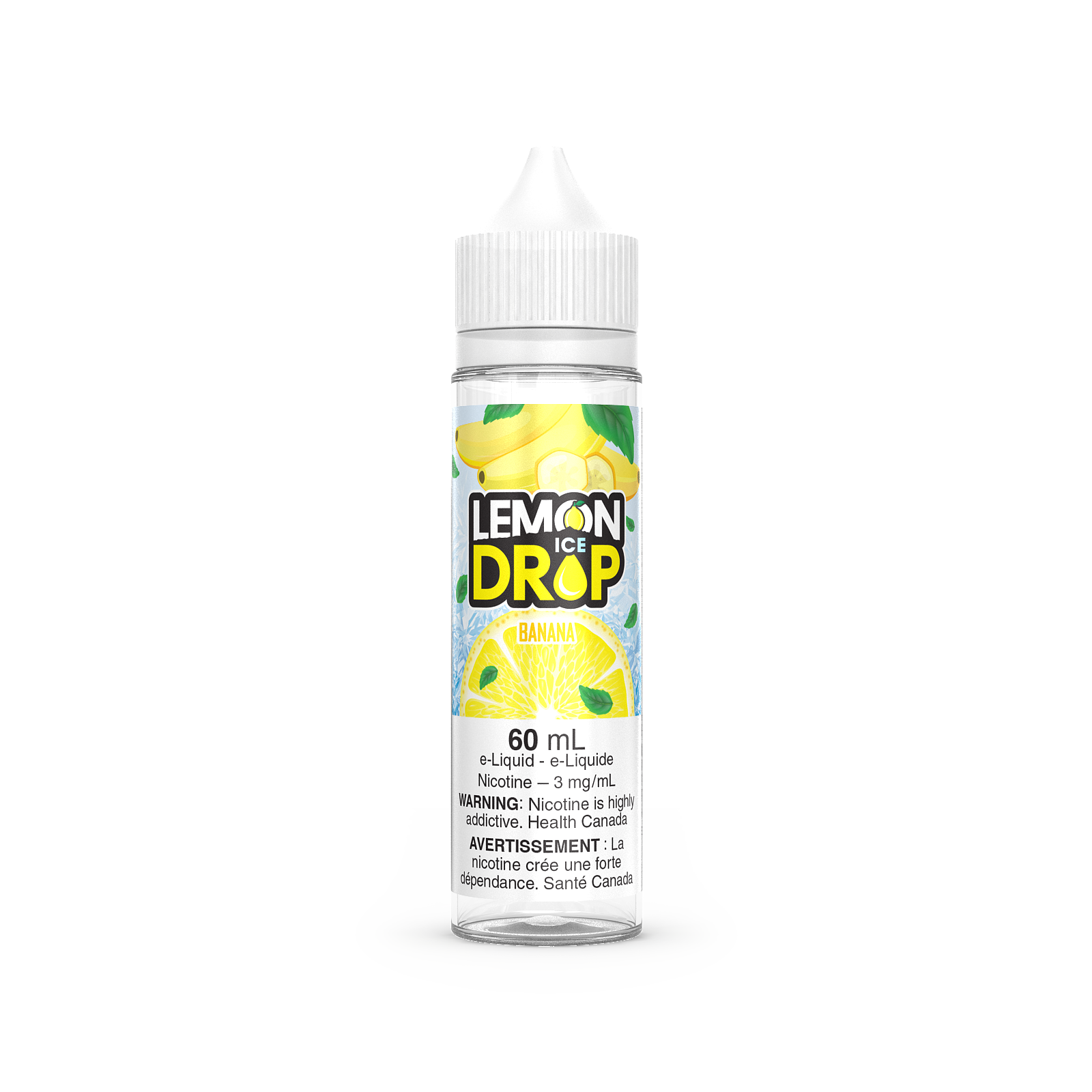 Banana - Lemon Drop ICE - 60ml - FREE BASE - E-Liquid