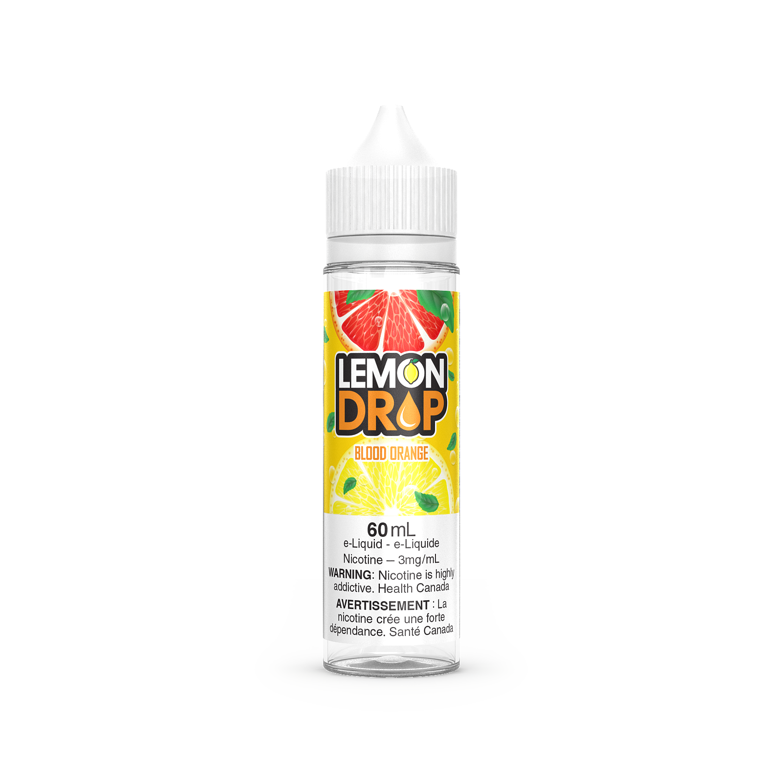 Blood Orange - Lemon Drop 60ml - FREE BASE - E-Liquid