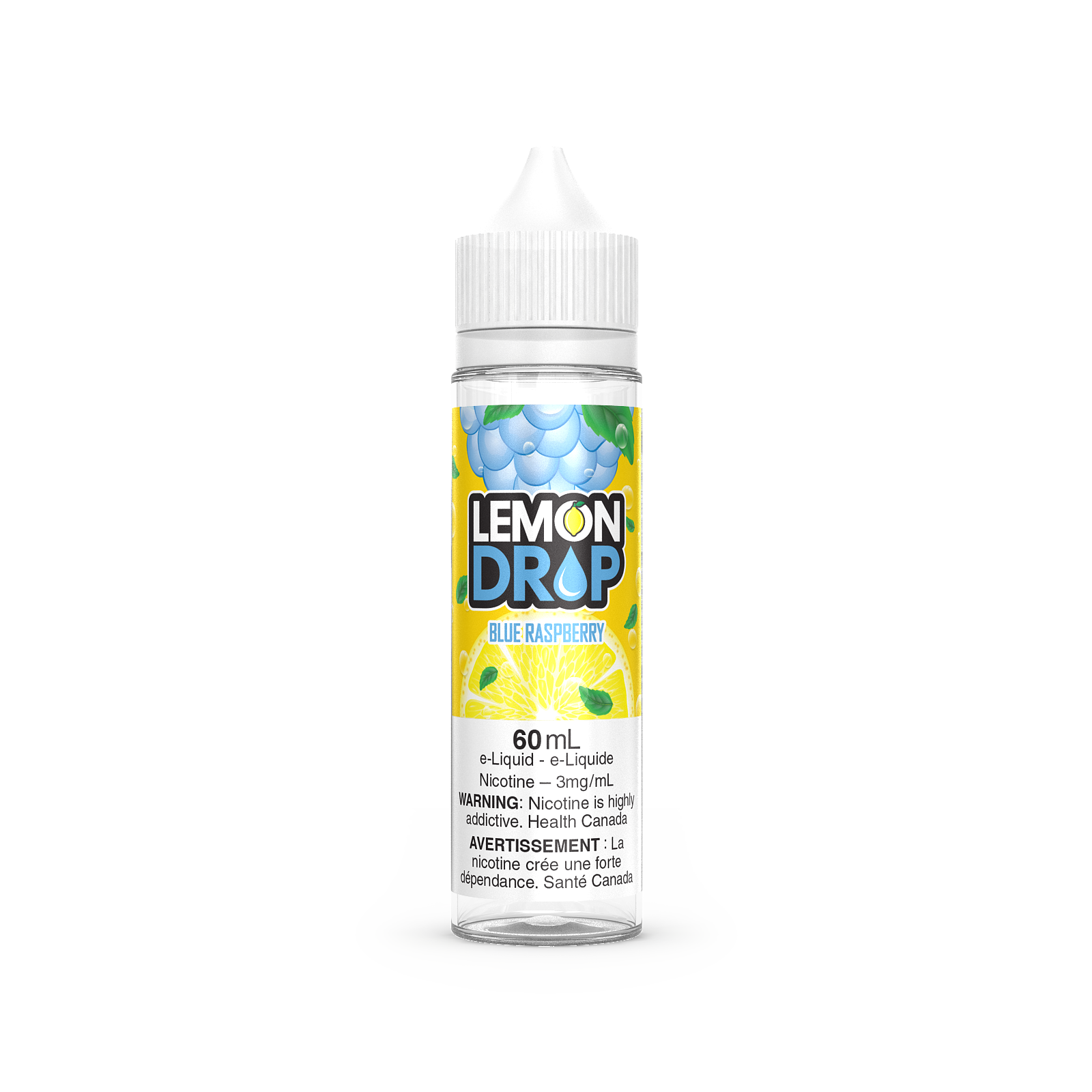 Blue Raspberry - Lemon Drop 60ml - FREE BASE - E-Liquid