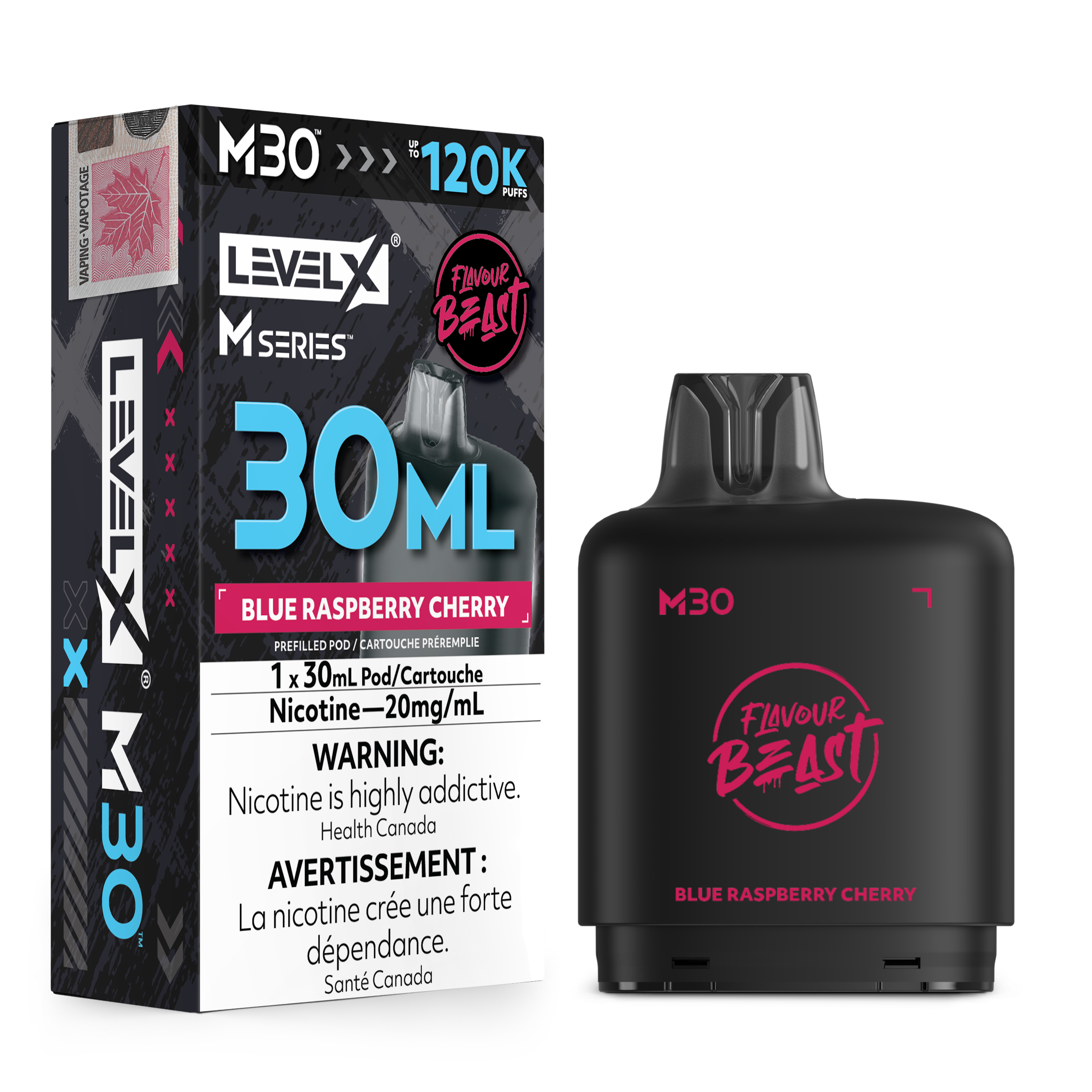 Blue Raspberry Cherry - Level X Flavour Beast M Series - [ON]