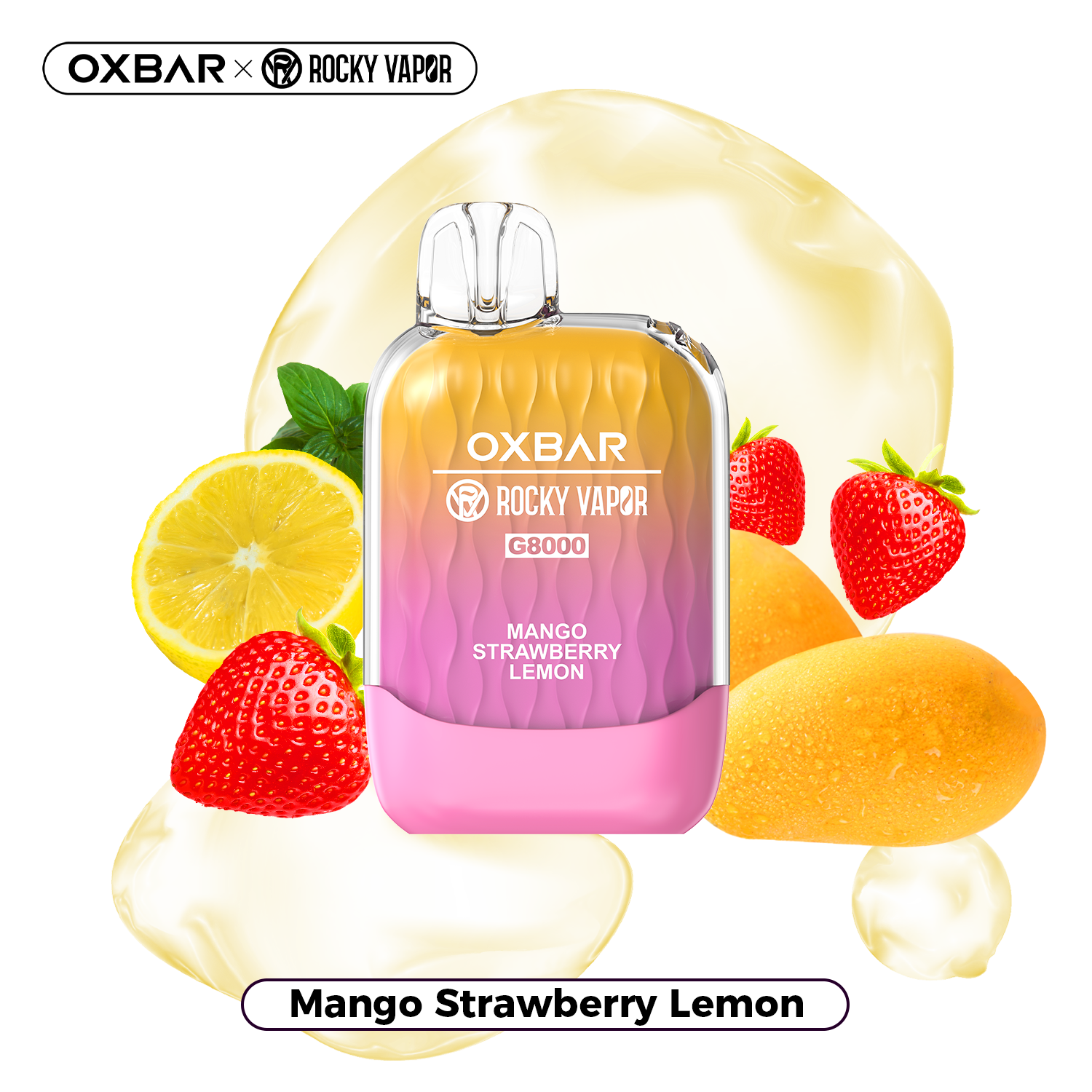 Mango Strawberry Lemon - OXBAR G8000 - 20mg - 5pc/box
