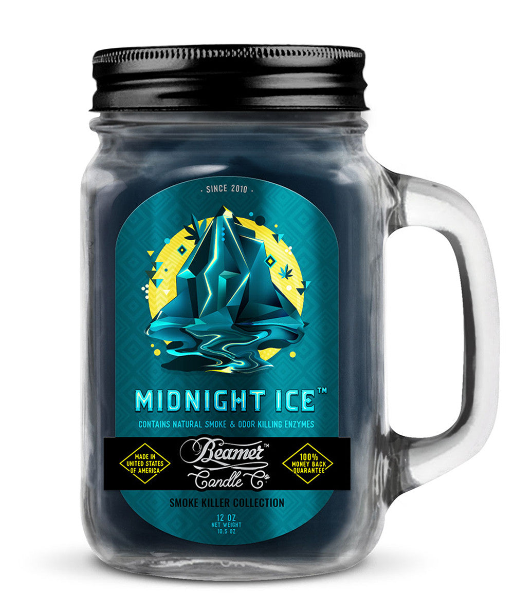 Midnight Ice - BEAMER CANDLE - SMOKE KILLER COLLECTION