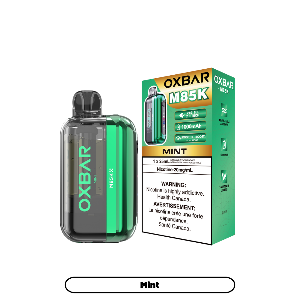 Mint - OXBAR M85K - 20mg - 4pc/box - [ON]
