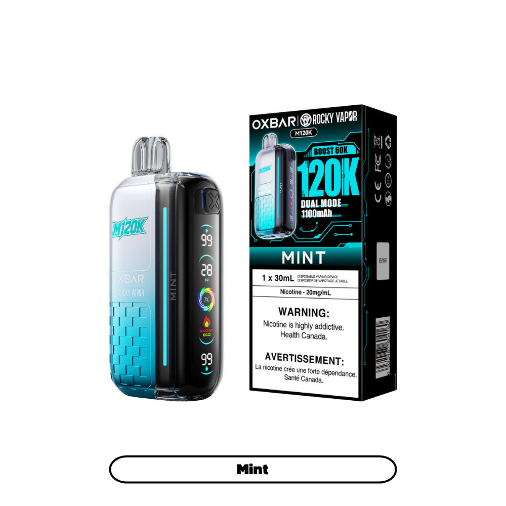 MINT - OXBAR M120K - 20mg - 4pc/box - [ON]