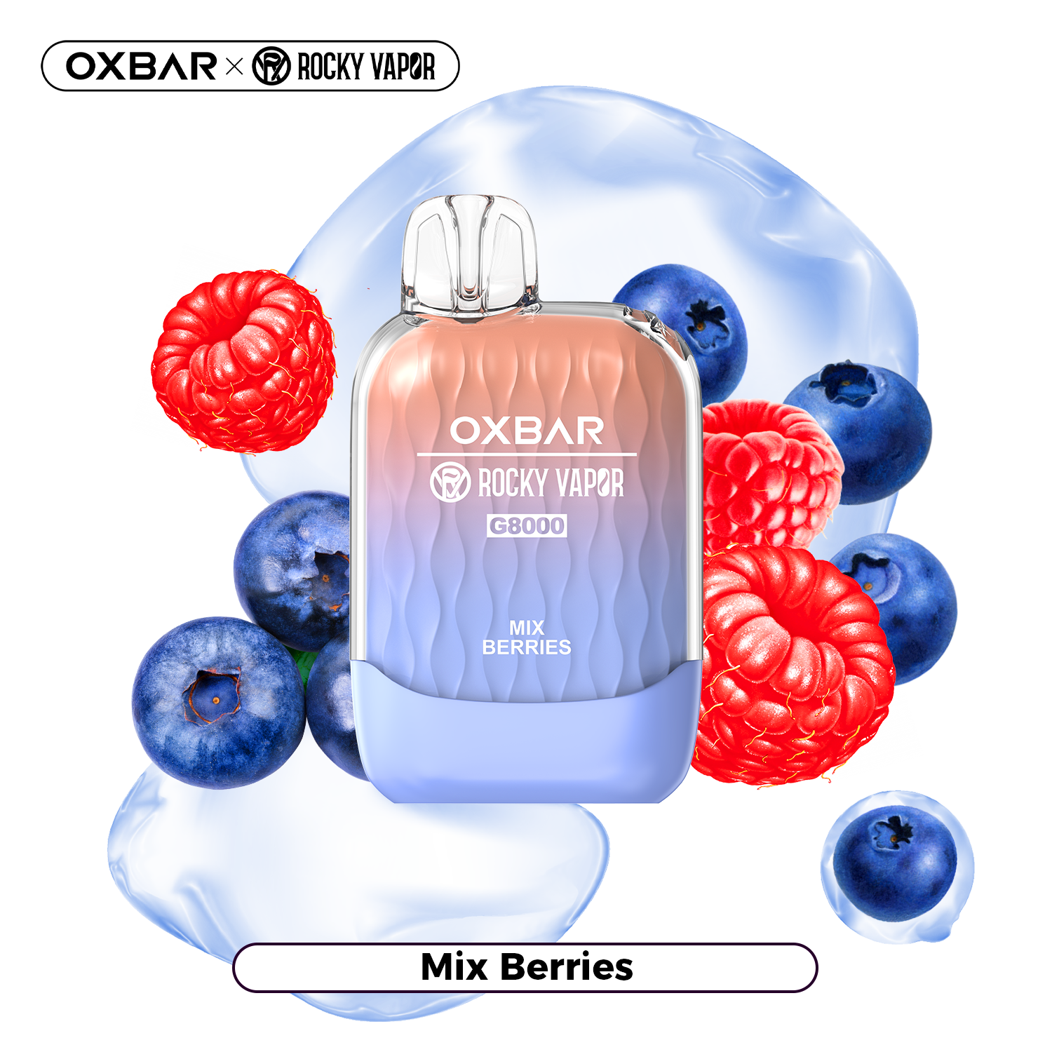 Mix Berries - OXBAR G8000 - 20mg - 5pc/box