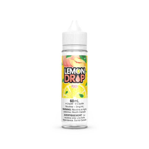 PEACH - Lemon Drop 60ml - FREE BASE - E-Liquid