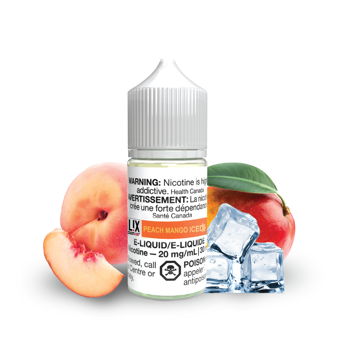 LIX Nitro_ST - Peach Mango Iced - E-Liquids