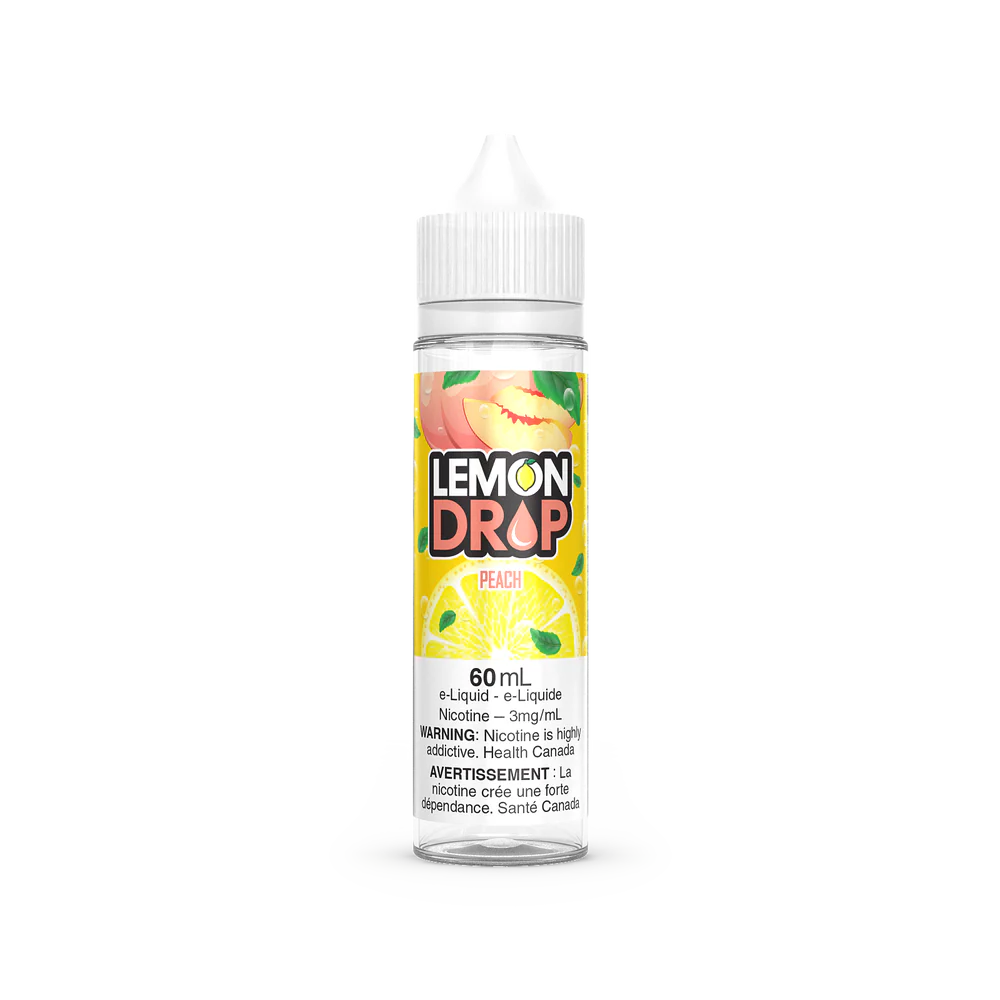 PEACH - Lemon Drop 60ml - FREE BASE - E-Liquid [ON]
