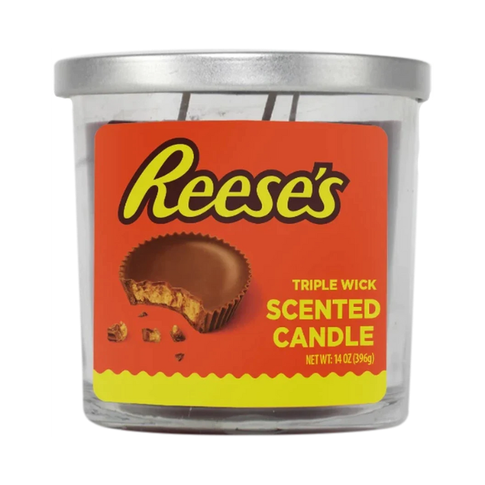 REESE'S PEANUT BUTTER  - 3 Wick Scented Candle - 14oz